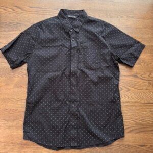 TRAVIS MATHEW button down short sleeve shirt LARGE Men's